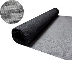 Raschelware Gewebe Bügeleinlage schwarz - 90cm breit 