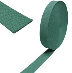 Baumwoll Taschengurt Gurtband 38mm Meterware 020 - türkisblau