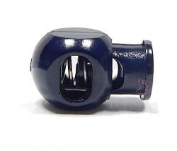 Kordelstopper Cube 1-Loch 058 - marine