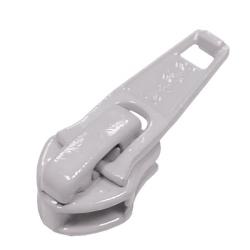 5C DA Reißverschluss Schieber 5mm 154 - silbergrau