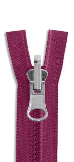 SPEZIAL VISLON KUNSTSTOFF 2-WEGE Wende Reißverschluss Zweiwege 853 - bordeauxviolett