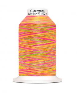 Gütermann Bulky-Lock 80 Bauschgarn Multicolor 1000m Rolle 9878