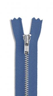 YKK Metall Hosen Reißverschluss 16cm jeansblau - 839 839 - jeansblau | 16cm