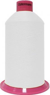 Gütermann Bauschgarn 10.000m / Overlockgarn elastisch 800 - Weiss