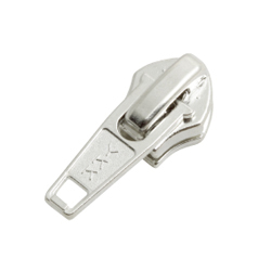 5C DA Reißverschluss Schieber 5mm silber