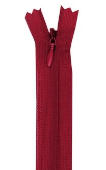 YKK Reißverschluss Nahtverdeckt 25cm - Nahtfein verschiedene Farben 520 - granatrot