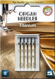 Organ Nähmaschinennadeln Titanium 