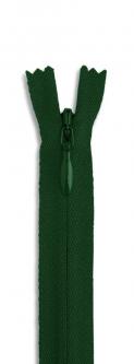 YKK Reißverschluss Nahtverdeckt 60cm - Nahtfein verschiedene Farben 890 - dunkelgrün
