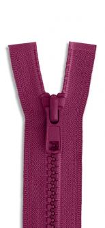 YKK 2-Wege Vislon Kunststoff Reißverschluss Zweiwege teilbar 853 - bordeauxviolett