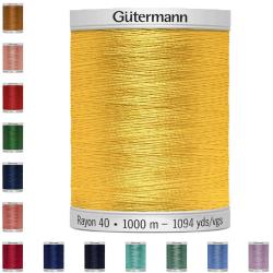 Gütermann Maschinen Stickgarn Rayon 40 1000m 