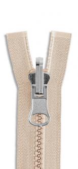 YKK Vislon Kunststoff Wendereißverschluss teilbar 572 - sand