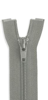 YKK Spiral Kunststoff Reißverschluss teilbar 577 - steingrau