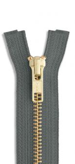 YKK Jeans Reißverschluss gold 578 - mausgrau | 12cm