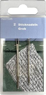 Grobe Sticknadeln (Knitters) 2 Stück 