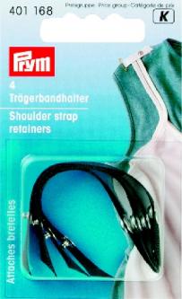 PRYM Trägerbandhalter schwarz 