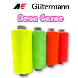 1 ROLLE Gütermann Permacore 120 Nähgarn 1000m NEON 