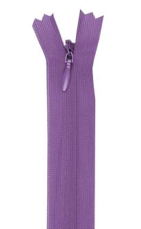 YKK Reißverschluss Nahtverdeckt 25cm - Nahtfein verschiedene Farben 016 - rotviolett