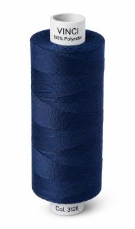 VINCI Allesnäher Nähgarn No. 120 – 500 m Universal Nähgarn – 100% Polyester – freie Farbwahl 3128