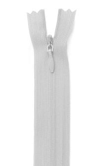 YKK Reißverschluss Nahtverdeckt 25cm - Nahtfein verschiedene Farben 154 - silbergrau