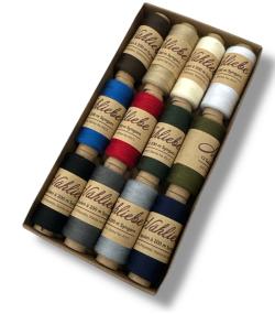 Nähmit - Nähliebe - Nähgarnsortiment 12 Rollen á 200m 11 - Hauptfarben