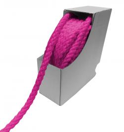 Dicke Baumwoll Flechtkordel / Kordel 817 - dunkelpink