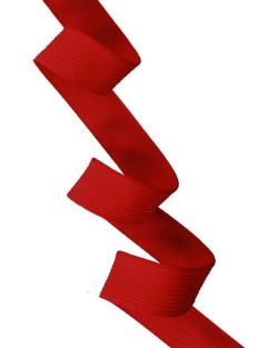 Farbiges Gummiband Standard 20mm Meterware 519 - dunkelrot