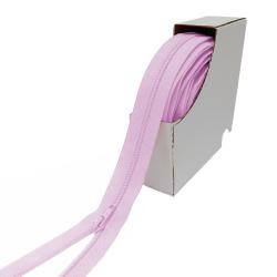 YKK 3mm - Bettwäsche endlos Reißverschluss - schmale Kette 811 - perlrosa