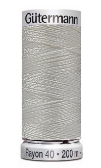 Gütermann Maschinen Stickgarn Rayon 40 200m FB: 1002 1002