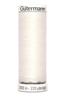 Gütermann Nähgarn Allesnäher 200m Premium Nähgarn 111 - Wollweiss