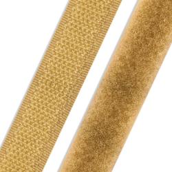 Klettband & Flauschband 20mm zum Annähen verschiedene Farben 573 - beige