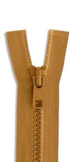 YKK Vislon Kunststoff Reißverschluss nicht teilbar 508 - gelbbraun