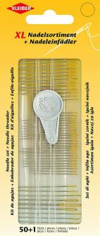 Kleiber XL Nadelsortiment 51St Nähnadeln, Stopfnadeln Nadeleinfädler 