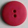 Kunststoff Knopf pink rund 15mm / 2-Loch 