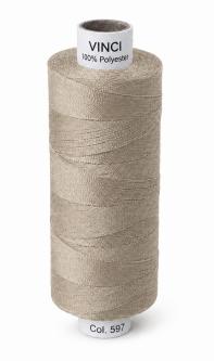 VINCI Allesnäher Nähgarn No. 120 – 500 m Universal Nähgarn – 100% Polyester – freie Farbwahl 0597