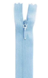YKK Reißverschluss Nahtverdeckt 25cm - Nahtfein verschiedene Farben 546 - pastellblau