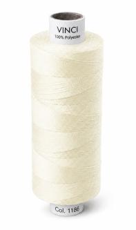 VINCI Allesnäher Nähgarn No. 120 – 500 m Universal Nähgarn – 100% Polyester – freie Farbwahl 1186