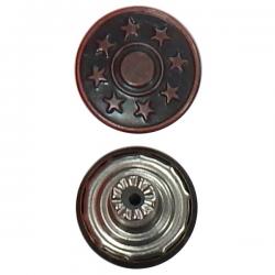 100 Jeansknöpfe 17mm altkupfer Jeansknöpfe 17mm - altkupfer