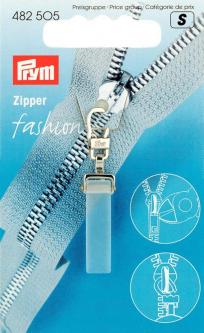 PRYM Fashion-Zipper Crystal transparent matt 
