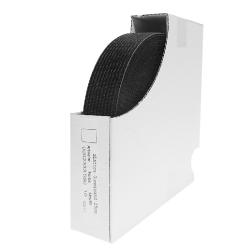 1 Rolle Gummiband 25mm - schwarz 25m Rolle 25mm schwarz