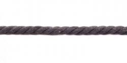 MEGA Dicke gedrehte Baumwollkordel 12mm UNI 182 - dunkelgrau