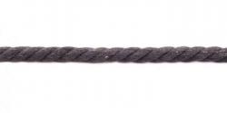 MEGA Dicke gedrehte Baumwollkordel 12mm UNI 182 - dunkelgrau