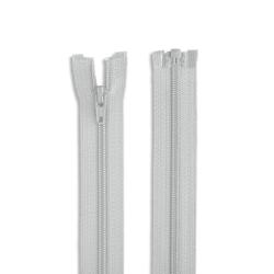 YKK Feiner - teilbarer Reißverschluss 60cm 154 - silbergrau