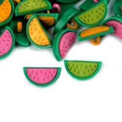 Kinderknopf Melone verschiedene Farben 