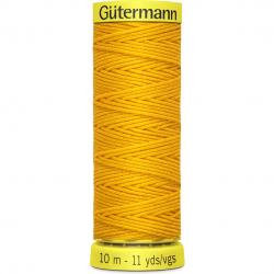 Gütermann Elasticfaden 10m Farbe: Gelb - 4009 506 - gelb