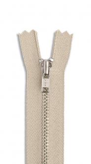 YKK Metall Hosen Reißverschluss 16cm hellbeige - 572 572 - sand | 16cm