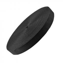 PP Taschengurt Gurtband 25mm schwarz 580 - schwarz