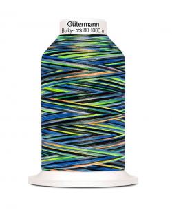 Gütermann Bulky-Lock 80 Bauschgarn Multicolor 1000m Rolle 9858