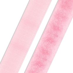 Klettband & Flauschband 20mm zum Annähen verschiedene Farben 513 - rosa