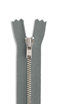 YKK Metall Hosen Reißverschluss 20cm mausgrau - 578 578 - mausgrau | 20cm