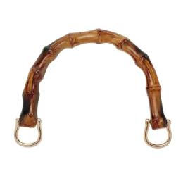 1 Taschengriff Kunststoff U Form Bambus Optik 1006
